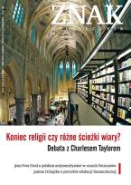 Okładka książki Miesięcznik ZNAK.  Numer 656