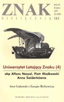 Opakowanie Miesięcznik 'Znak': Religia i państwo w wielokulturowym świecie. Numer 595 (grudzień 2004)