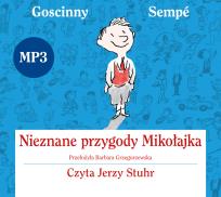 Okładka książki Nieznane przygody Mikołajka CD MP3 - Audiobook