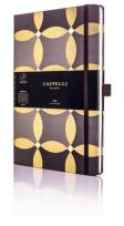 Opakowanie Notatnik 13x21cm linie Castelli Oro Circles