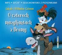 Okładka książki O czterech muzykantach z Bremy audiobook