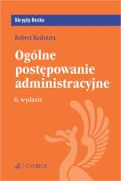 Okładka książki Ogólne postępowanie administracyjne