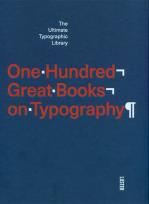 Okładka książki One Hundred Great Books on Typography