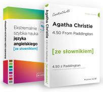 Okładka książki Pakiet 4.50 From Paddington i Ekstremalnie szybka nauka języka angielskiego