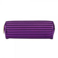 Opakowanie Piórnik saszetka metaliczny fioletowy STRIGO