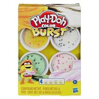 Opakowanie Play-Doh ciastolina 4-pak Wybuchowe Kolory
