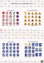 Opakowanie Podkładka na biurko. Bezpieczny rowerzysta