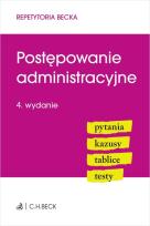 Okładka książki Postępowanie administracyjne