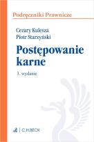 Okładka książki Postępowanie karne