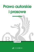 Okładka książki Prawo autorskie i prasowe w.23