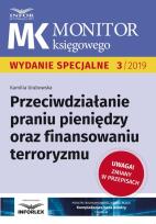 Okładka książki Przeciwdziałanie praniu pieniędzy oraz finansowaniu terroryzmu