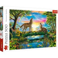 Opakowanie Puzzle 500 Wilcza natura TREFL