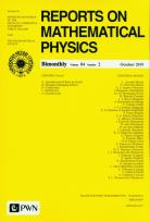 Opakowanie Reports on Mathematical Physics 84/2
