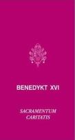 Okładka książki Sacramentm caritatis J.P.II (30)