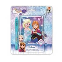 Opakowanie Sekretny pamiętnik z długopisem UV - Frozen II