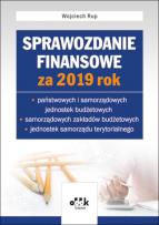 Okładka książki Sprawozdanie finansowe za 2019 rok / JBK1358