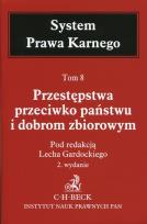 Okładka książki System Prawa Karnego T.8 w.2