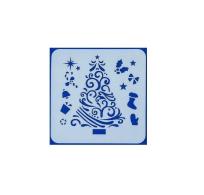 Opakowanie Szablon 50 Choinka