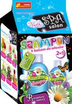 Okładka książki Szampon & balsam do włosów. Receptury natury.