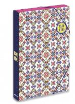 Opakowanie Teczka Box A4 z gumką Boho Chic