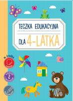 Okładka książki Teczka edukacyjna dla 4-latka