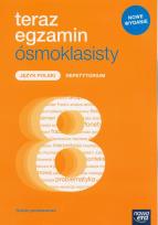 Okładka książki Teraz egzamin ósmoklasisty. J.polski Repetyt 2019