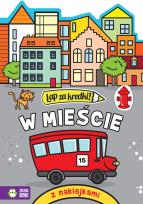 Okładka książki W MIEŚCIE ŁAP ZA KREDKI