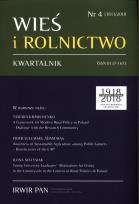 Opakowanie Wieś i Rolnictwo 2018/4 (181)