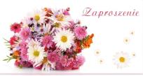 Opakowanie Zaproszenia Flowers nr 02 (opakowanie 10 szt)