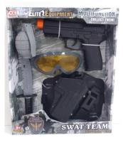 Opakowanie Zestaw militarny z pistoletem światło i dźwięk
