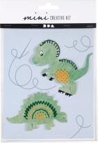 Opakowanie Zestaw mini do wyszywania - Dinozaur