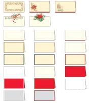 Opakowanie Zestaw świątecznych kartek - winietki (6 szt) SPN