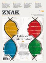 Okładka książki Znak 706 3/2014 Człowiek - jaki to rodzaj