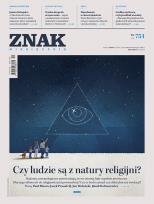 Okładka książki ZNAK 751 12/2017 Czy ludzie są z natury religijni?