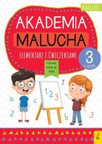 Okładka książki Akademia malucha. Elementarz z ćw. 3-latek