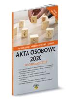 Okładka książki Akta osobowe 2020