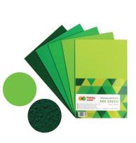 Opakowanie Arkusze piankowe A4 5 kolorów Mix Green mix