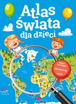 Okładka książki ATLAS ŚWIATA DLA DZIECI