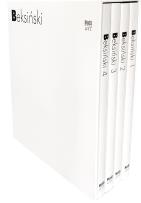 Okładka książki Beksiński 1- 4 - komplet w białym etui