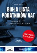 Okładka książki Biała lista podatników VAT