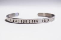 Opakowanie Bransoletka srebrna - Zawsze będę z tobą