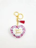 Opakowanie Brelok Serce flowers Najlepsza babcia