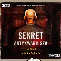 Okładka książki CD MP3 SEKRET ANTYKWARIUSZA