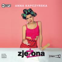 Okładka książki CD MP3 ZJEŻONA