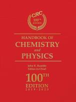 Okładka książki CRC Handbook of Chemistry and Physics 100th ed