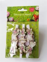 Opakowanie Dekoracje na klipsach z dedykacjami (6szt.) MIX