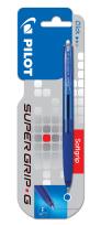Opakowanie Długopis Super Grip G automat. 0.7 niebieski PILOT