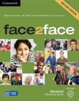 Okładka książki face2face 2ed Advanced Student's Book + DVD