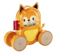 Opakowanie Fisher Price Kolorowe zwierzątka na kółkach GLD01