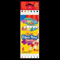 Opakowanie FLAMASTRY DWUSTRONNE 6 KOL. COLORINO KIDS